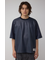 レザーライク半袖Tシャツ