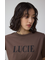 C／T冷感レースロゴTシャツ