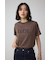 C／T冷感レースロゴTシャツ