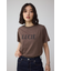 C／T冷感レースロゴTシャツ