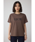 C／T冷感レースロゴTシャツ