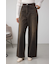 AZUL DENIM オーバーダイワイドストレート