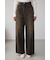 AZUL DENIM オーバーダイワイドストレート