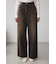 AZUL DENIM オーバーダイワイドストレート