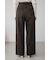 AZUL DENIM オーバーダイワイドストレート