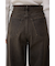 AZUL DENIM オーバーダイワイドストレート