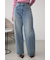 AZUL DENIM オーバーダイワイドストレート