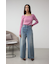 AZUL DENIM オーバーダイワイドストレート