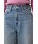 AZUL DENIM オーバーダイワイドストレート