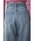 AZUL DENIM オーバーダイワイドストレート