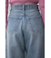 AZUL DENIM オーバーダイワイドストレート