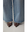 AZUL DENIM オーバーダイワイドストレート