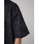 ムラ柄ロゴプリントTシャツ