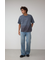 グラデーションレオパードTシャツ