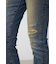 AZUL DENIM リペアスキニーデニム