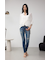 AZUL DENIM リペアスキニーデニム