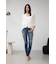 AZUL DENIM リペアスキニーデニム