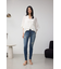 AZUL DENIM リペアスキニーデニム