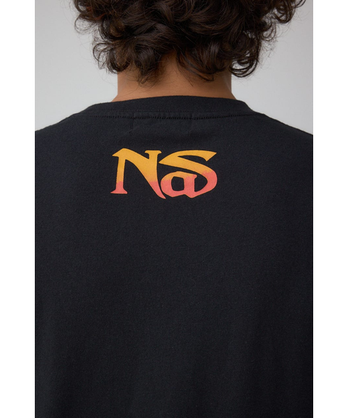 NAS】ビンテージラップ半袖TEE｜アズールバイマウジーの通販