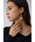 アクリル×メタルアシンメトリーピアス