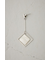 アクリル×メタルアシンメトリーピアス