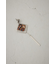 アクリル×メタルアシンメトリーピアス