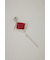 アクリル×メタルアシンメトリーピアス