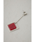 アクリル×メタルアシンメトリーピアス