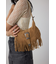 ウエスタンフリンジスエードバッグ