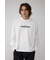 タックデザインロングスリーブTシャツ