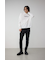 タックデザインロングスリーブTシャツ
