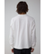 タックデザインロングスリーブTシャツ