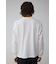 タックデザインロングスリーブTシャツ