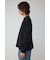 タックデザインロングスリーブTシャツ