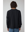 タックデザインロングスリーブTシャツ
