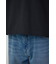 タックデザインロングスリーブTシャツ