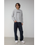 タックデザインロングスリーブTシャツ