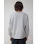 タックデザインロングスリーブTシャツ