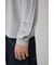 タックデザインロングスリーブTシャツ