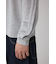 タックデザインロングスリーブTシャツ