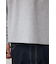 タックデザインロングスリーブTシャツ