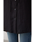 フード付きボタンシャツ