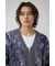 【窪塚洋介さん着用アイテム】起毛総柄カーディガン