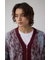 【窪塚洋介さん着用アイテム】起毛総柄カーディガン