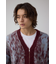 【窪塚洋介さん着用アイテム】起毛総柄カーディガン