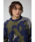 起毛総柄ニット