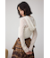 【堀田茜さん着用アイテム】ヘンリーネックレースフーディートップス