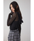 【堀田茜さん着用アイテム】ヘンリーネックレースフーディートップス