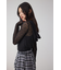 【堀田茜さん着用アイテム】ヘンリーネックレースフーディートップス