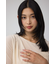 【堀田茜さん着用アイテム】ベロアカットトップス